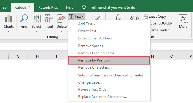 kutools for excel’s remove by position mac